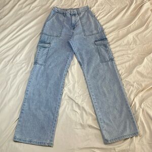 High Rise Cargo Pants